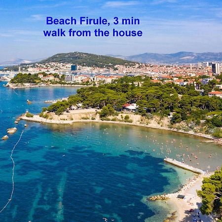 Villa Violeta With The Sea View, 3 Min Walk To The Beach Split Bagian luar foto