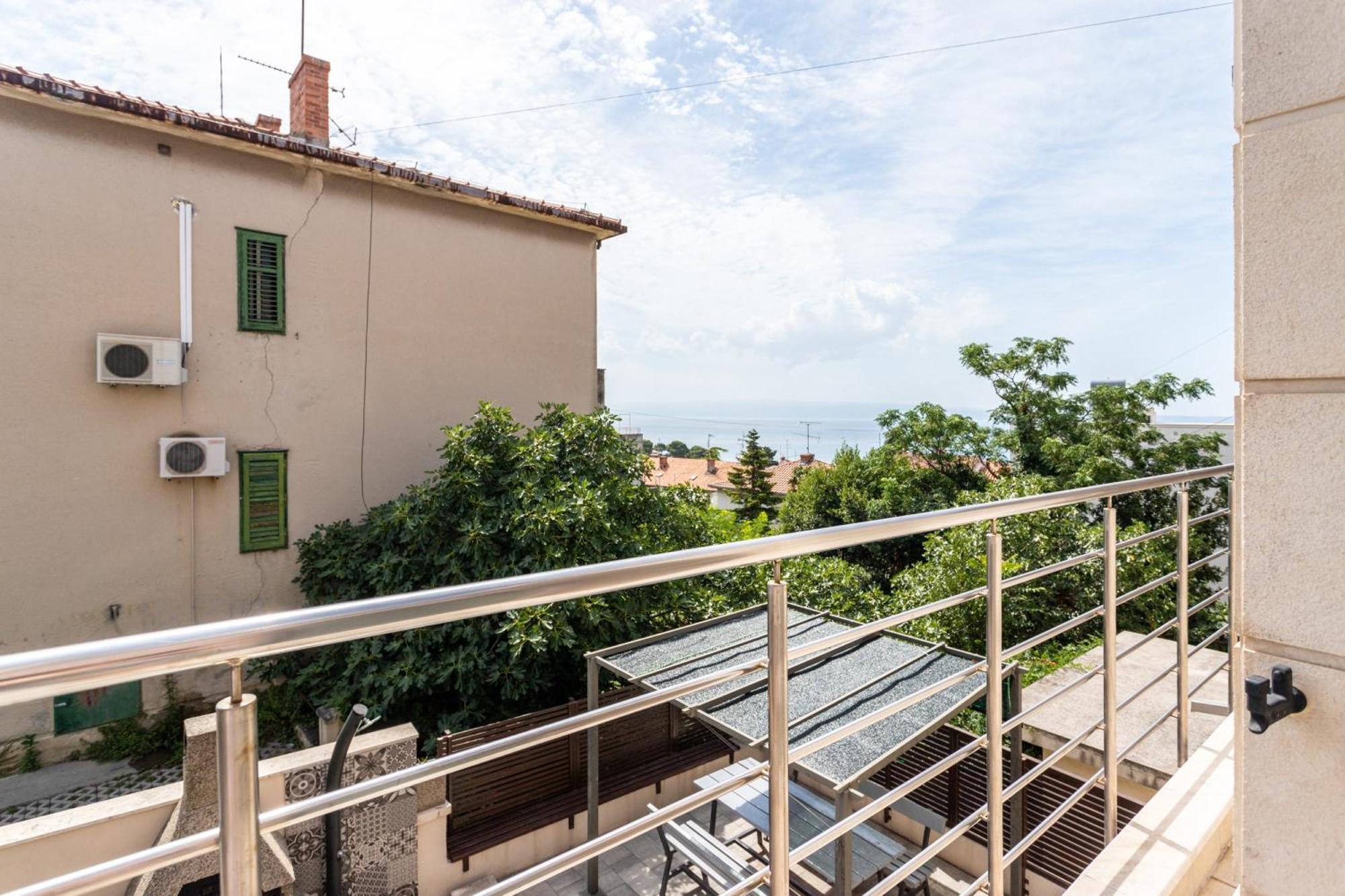 Villa Violeta With The Sea View, 3 Min Walk To The Beach Split Bagian luar foto